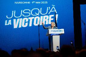 French Far-Right Party Meeting of Labour Day - Narbonne
