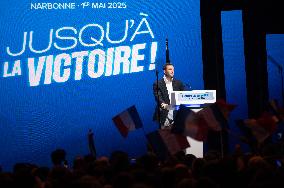 French Far-Right Party Meeting of Labour Day - Narbonne