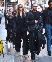 Heidi Klum Out And About - NYC