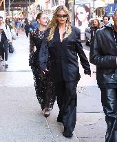 Heidi Klum Out And About - NYC