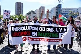 Call to Dissolve Urgence Palestine at May Day Rally - Paris