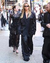 Heidi Klum Out And About - NYC