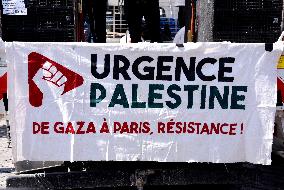 Call to Dissolve Urgence Palestine at May Day Rally - Paris