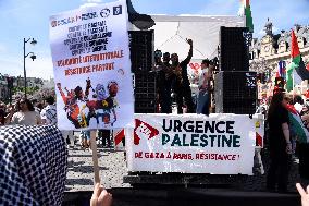 Call to Dissolve Urgence Palestine at May Day Rally - Paris