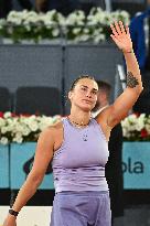 Mutua Madrid Open - Quarter-finals - Aryna Sabalenka