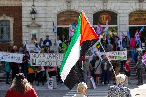 Labor Day Demonstration in Albi - France