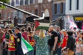 Labor Day Demonstration in Albi - France