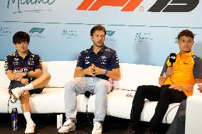 MOTORI - Formula 1 - Crypto.com Miami Grand Prix 2025 - Press Conference