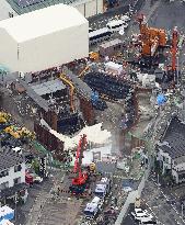 Massive sinkhole in Saitama