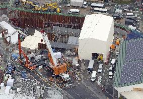 Massive sinkhole in Saitama