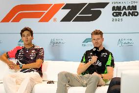 Formula 1 - Miami Grand Prix 2025 - Press Conference