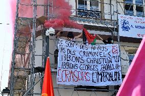 Labor Day Demonstration in Strasbourg - France