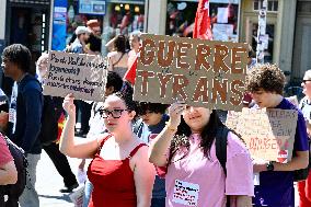 Labor Day Demonstration in Strasbourg - France
