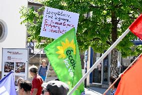 Labor Day Demonstration in Strasbourg - France