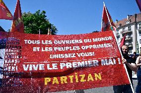 Labor Day Demonstration in Strasbourg - France