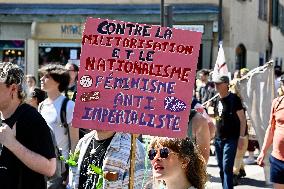 Labor Day Demonstration in Strasbourg - France
