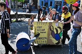 Labor Day Demonstration in Strasbourg - France