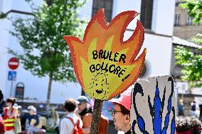 Labor Day Demonstration in Strasbourg - France