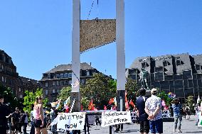 Labor Day Demonstration in Strasbourg - France