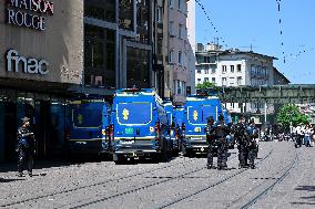 Labor Day Demonstration in Strasbourg - France