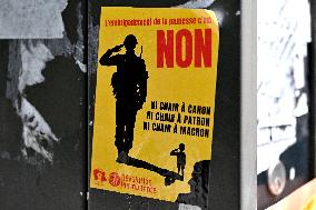 Labor Day Demonstration in Strasbourg - France