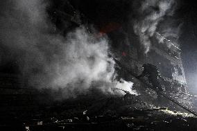 Zaporizhzhia under Russian drone attack