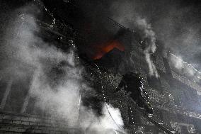 Zaporizhzhia under Russian drone attack