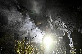 Zaporizhzhia under Russian drone attack