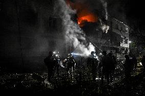 Zaporizhzhia under Russian drone attack