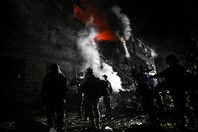 Zaporizhzhia under Russian drone attack