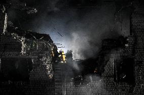 Zaporizhzhia under Russian drone attack