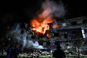 Zaporizhzhia under Russian drone attack