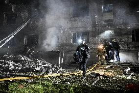 Zaporizhzhia under Russian drone attack