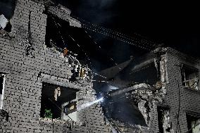 Zaporizhzhia under Russian drone attack