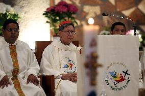 Cardinal Tagle Celebrates Mass in Centocelle - Rome