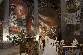 Cardinal Tagle Celebrates Mass in Centocelle - Rome