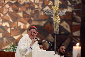 Cardinal Tagle Celebrates Mass in Centocelle - Rome