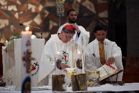 Cardinal Tagle Celebrates Mass in Centocelle - Rome