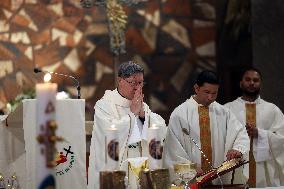 Cardinal Tagle Celebrates Mass in Centocelle - Rome