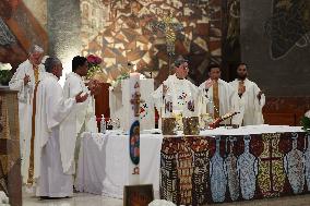 Cardinal Tagle Celebrates Mass in Centocelle - Rome