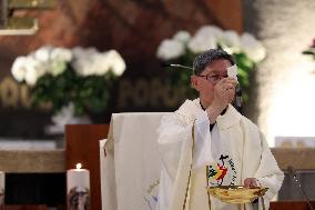 Cardinal Tagle Celebrates Mass in Centocelle - Rome