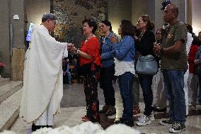 Cardinal Tagle Celebrates Mass in Centocelle - Rome