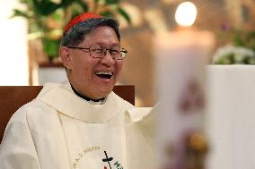 Cardinal Tagle Celebrates Mass in Centocelle - Rome
