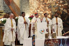 Cardinal Tagle Celebrates Mass in Centocelle - Rome