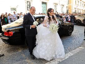 Wedding of Rudy Garcia and Francesca Brienza - Rome