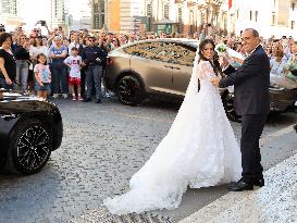 Wedding of Rudy Garcia and Francesca Brienza - Rome