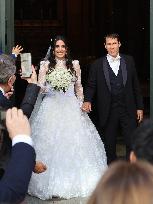 Wedding of Rudi Garcia and Francesca Brienza - Rome