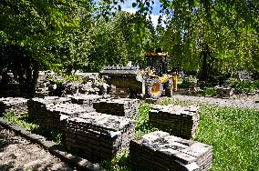 Exhumation of Soviet burials at Hill of Glory in Lviv