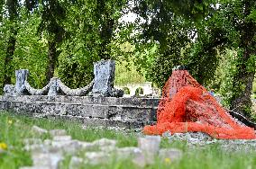 Exhumation of Soviet burials at Hill of Glory in Lviv