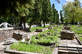 Exhumation of Soviet burials at Hill of Glory in Lviv